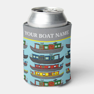 Canal Boats and Narrowboats Boat Name Can Cooler