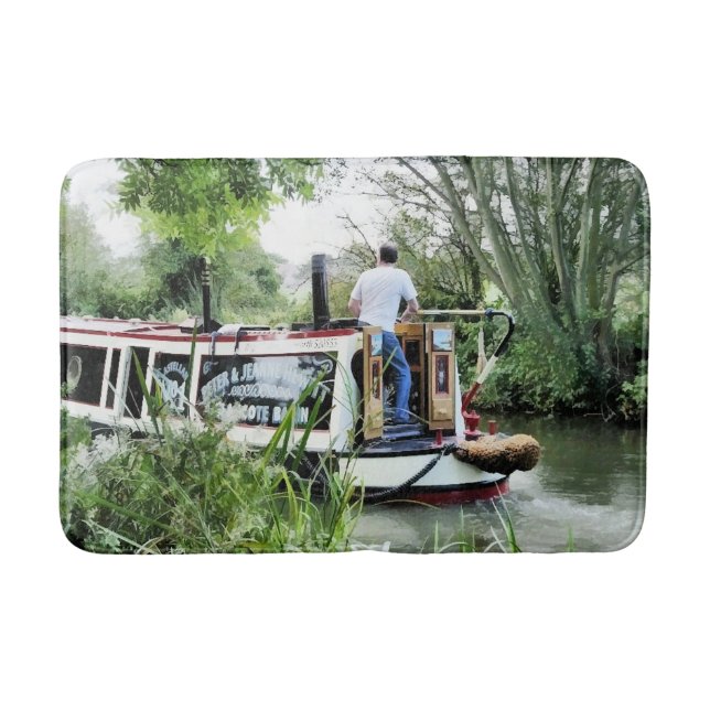 CANAL BOATS BATH MAT (Front)