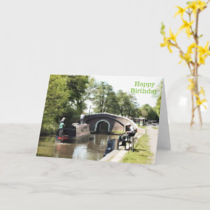 CANAL BOATS CARD