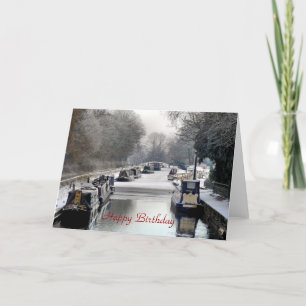 CANAL BOATS CARD