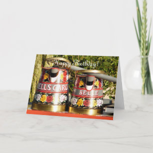 CANAL BOATS CARD