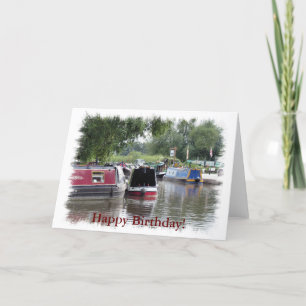 CANAL BOATS CARD