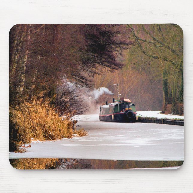 CANAL BOATS MOUSE PAD (Front)