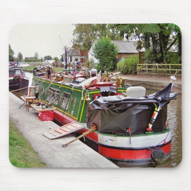 CANAL BOATS MOUSE PAD (Front)