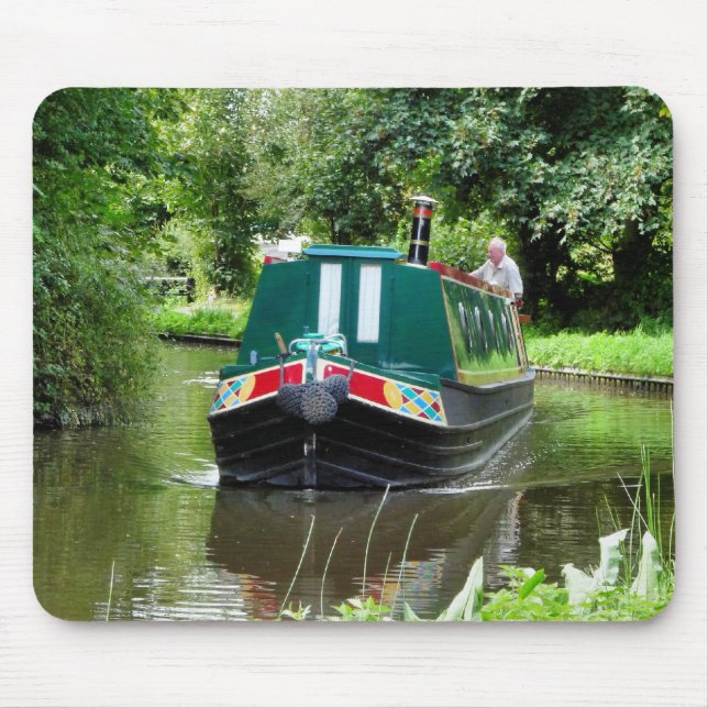 CANAL BOATS MOUSE PAD (Front)