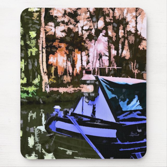 CANAL BOATS MOUSE PAD (Front)