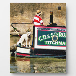 CANAL BOATS PLAQUE