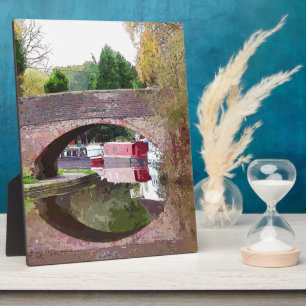 CANAL BOATS PLAQUE