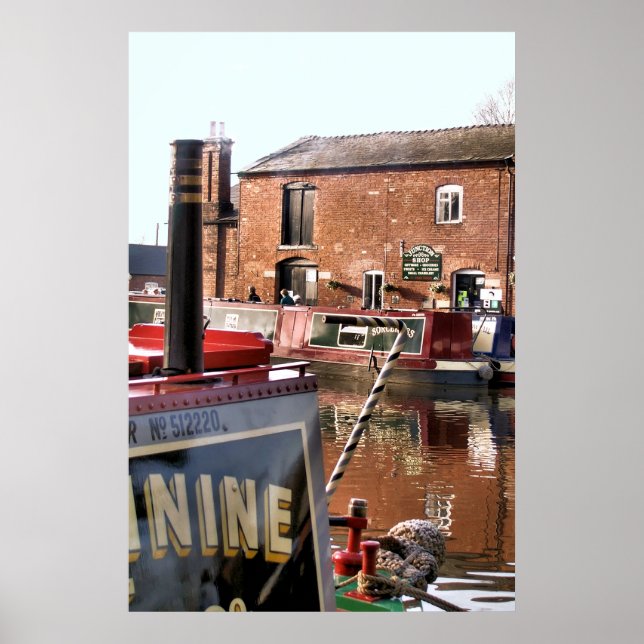 CANAL BOATS POSTER (Front)