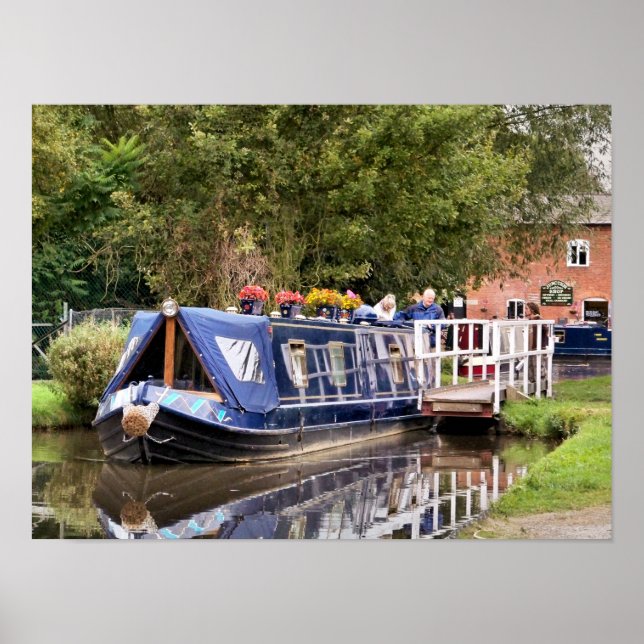 CANAL BOATS POSTER (Front)