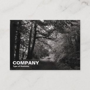 Canal, Bute Park, Cardiff Business Card