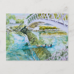 Canal Crossing Postcard