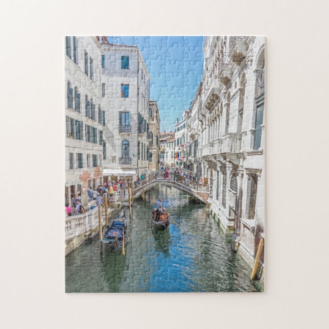 Canal de Venise et puzzle de pont (Vertical)