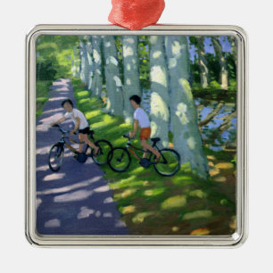 Canal du Midi France Metal Ornament