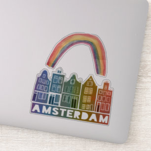 Canal House Amsterdam Holland Rainbow Set