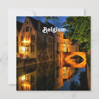 Canal in Belgium
