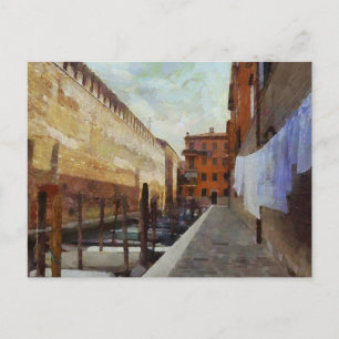 Canal in Venice Postcard