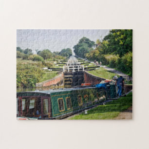 Canal Locks Jigsaw Puzzle
