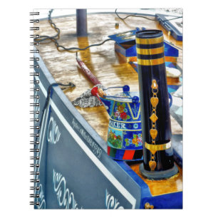 CANAL NARROWBOAT  NOTEBOOK