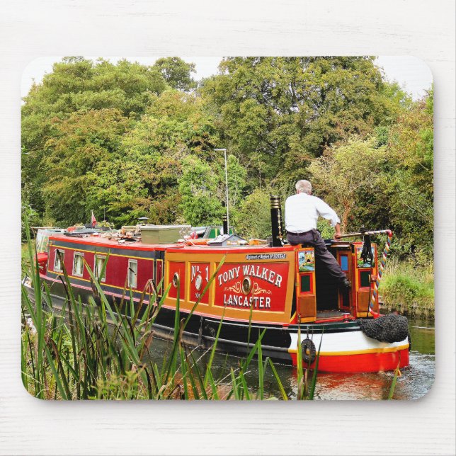 CANAL NARROWBOATS MOUSE PAD (Front)