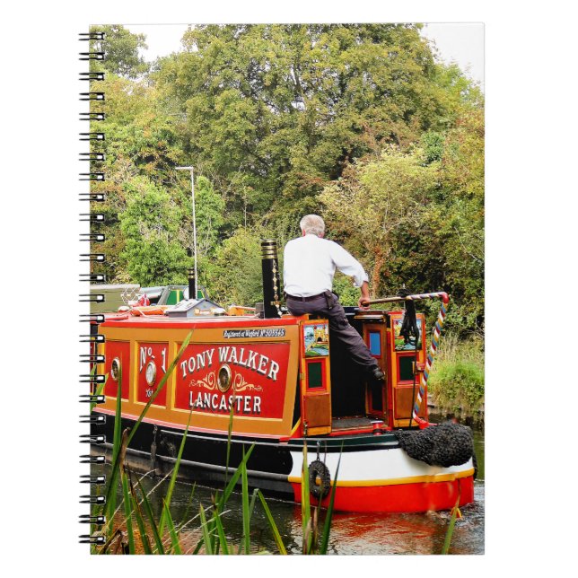 CANAL NARROWBOATS NOTEBOOK (Front)