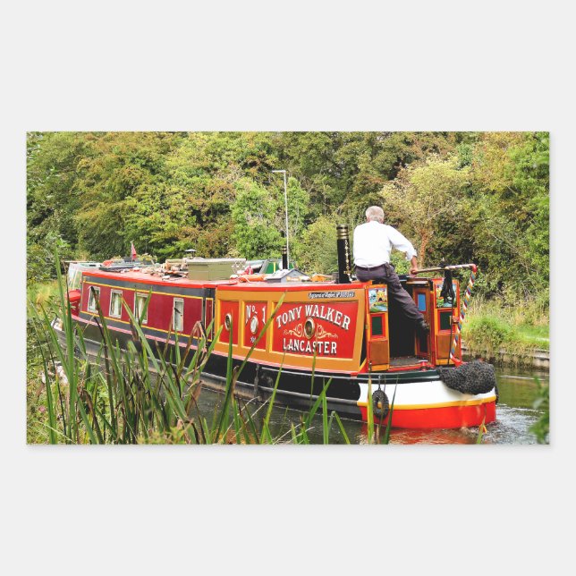 CANAL NARROWBOATS STICKER (Front)