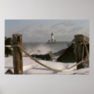 Canal Park Lighthouse print/poster Poster