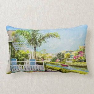 Canal Patio Lumbar Pillow