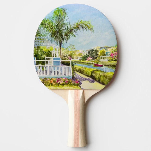 Canal Patio Ping Pong Paddle (Front)