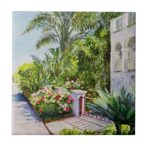 Canal Rose Garden Tile