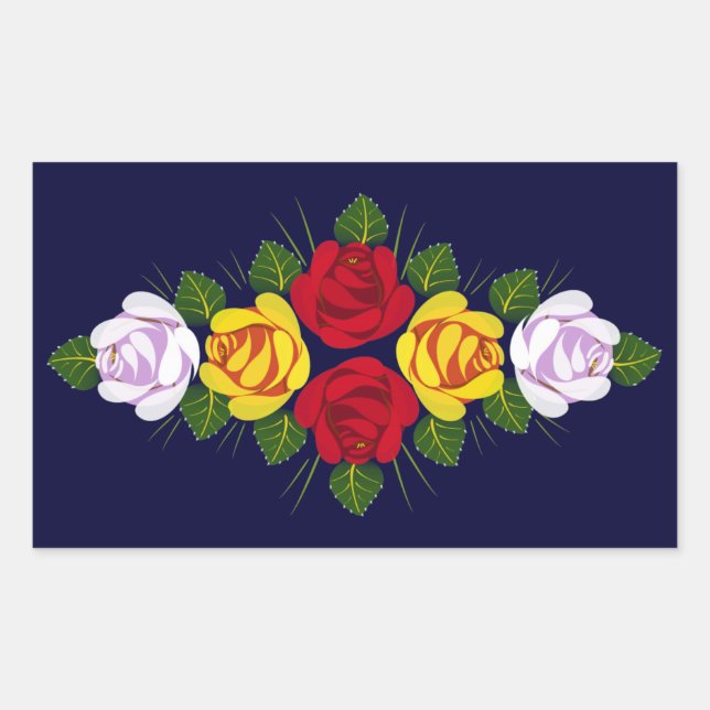 Canal roses sticker (Front)