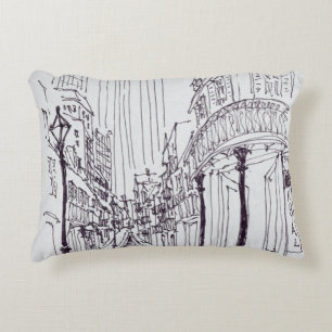 Canal Street   New Orleans, Louisiana Accent Pillow