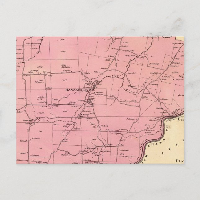 Canal Township Postcard (Front)