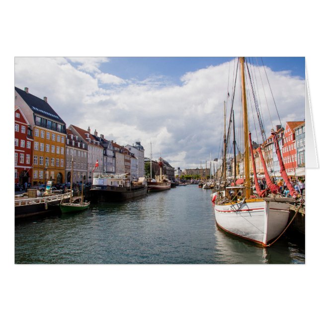 Canal with Boats | Copenhagen (Front Horizontal)