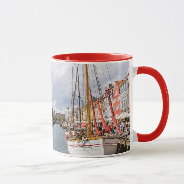 Canal with Boats | Copenhagen Mug (Right)