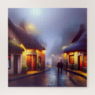 Canal Zone Nighttime Jigsaw Puzzle