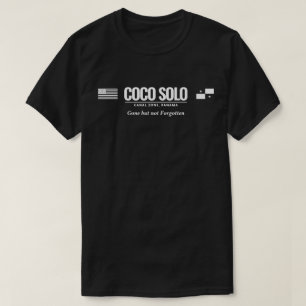Canal Zone Panama Town Bases (customizable) T-Shirt