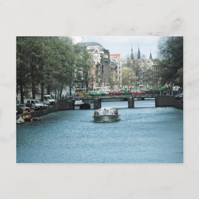 Canalboat Postcard (Front)