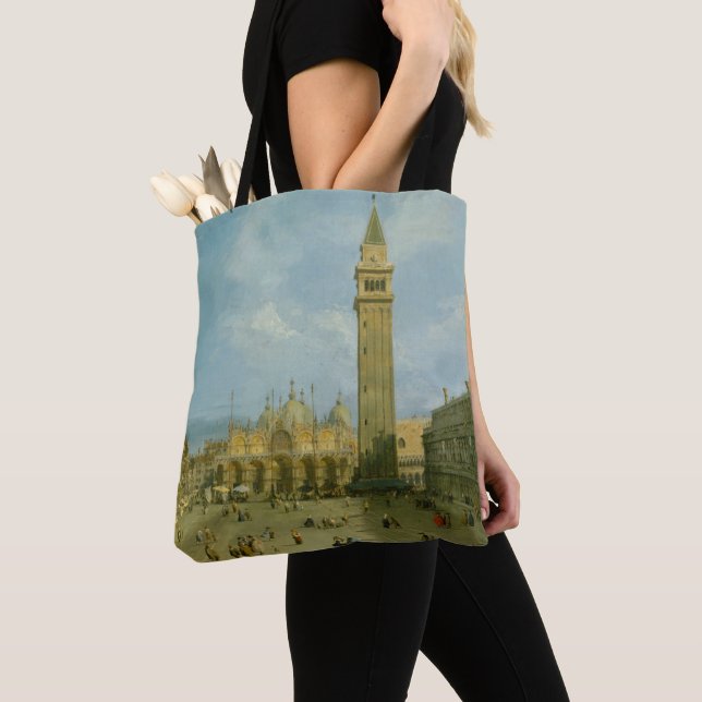 Canaletto | Piazza San Marco Tote Bag (Close Up)