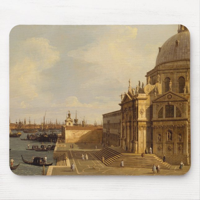 Canaletto | Venice: Santa Maria della Salute Mouse Pad (Front)