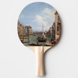 Canaletto View of the Grand Canal Ping Pong Paddle
