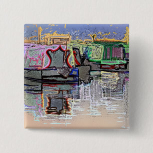 CANALS 2 INCH SQUARE BUTTON