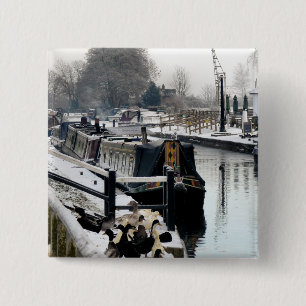 CANALS 2 INCH SQUARE BUTTON