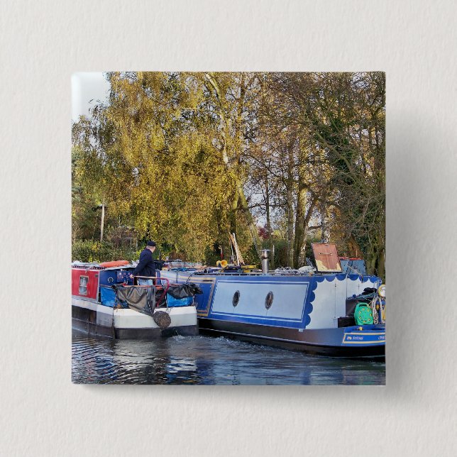 CANALS 2 INCH SQUARE BUTTON (Front)