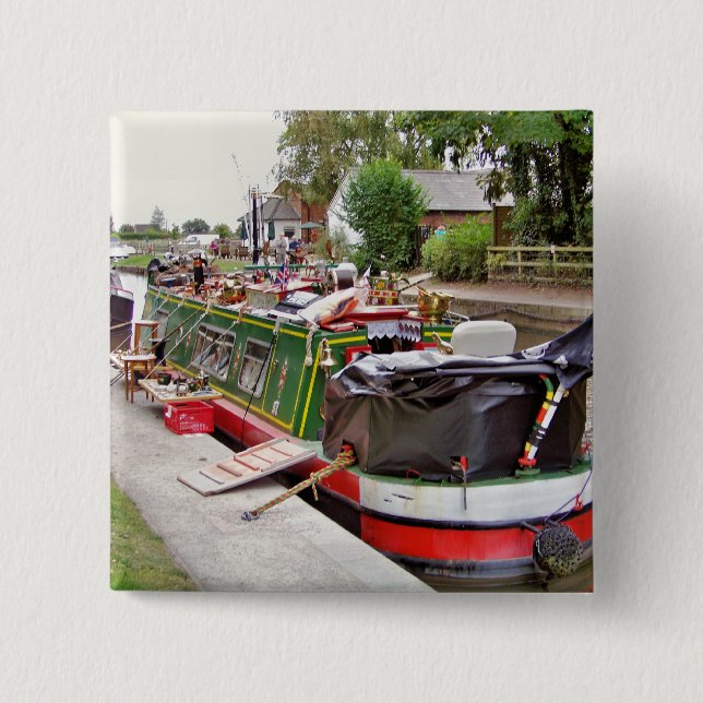 CANALS 2 INCH SQUARE BUTTON (Front)