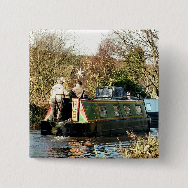 CANALS 2 INCH SQUARE BUTTON (Front)