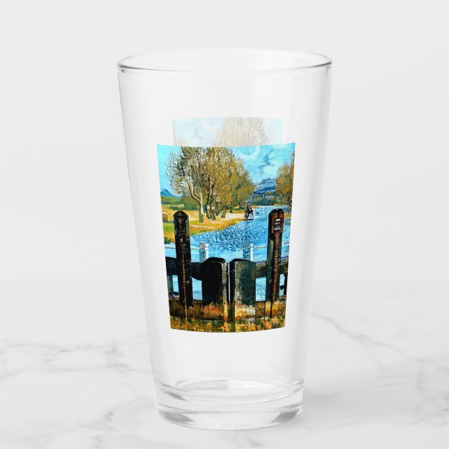 CANALS AND NARROWBOATS GLASS (Front)
