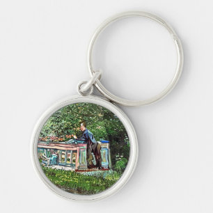 CANALS AND NARROWBOATS KEYCHAIN
