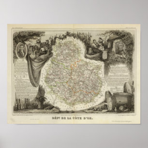 Canals and roads poster