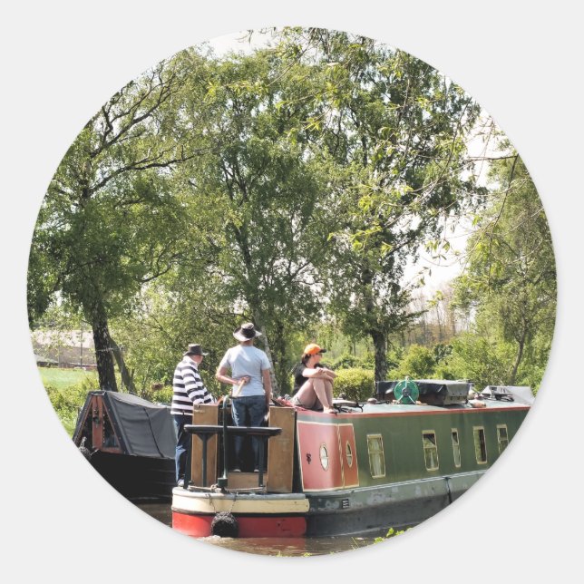 CANALS CLASSIC ROUND STICKER (Front)